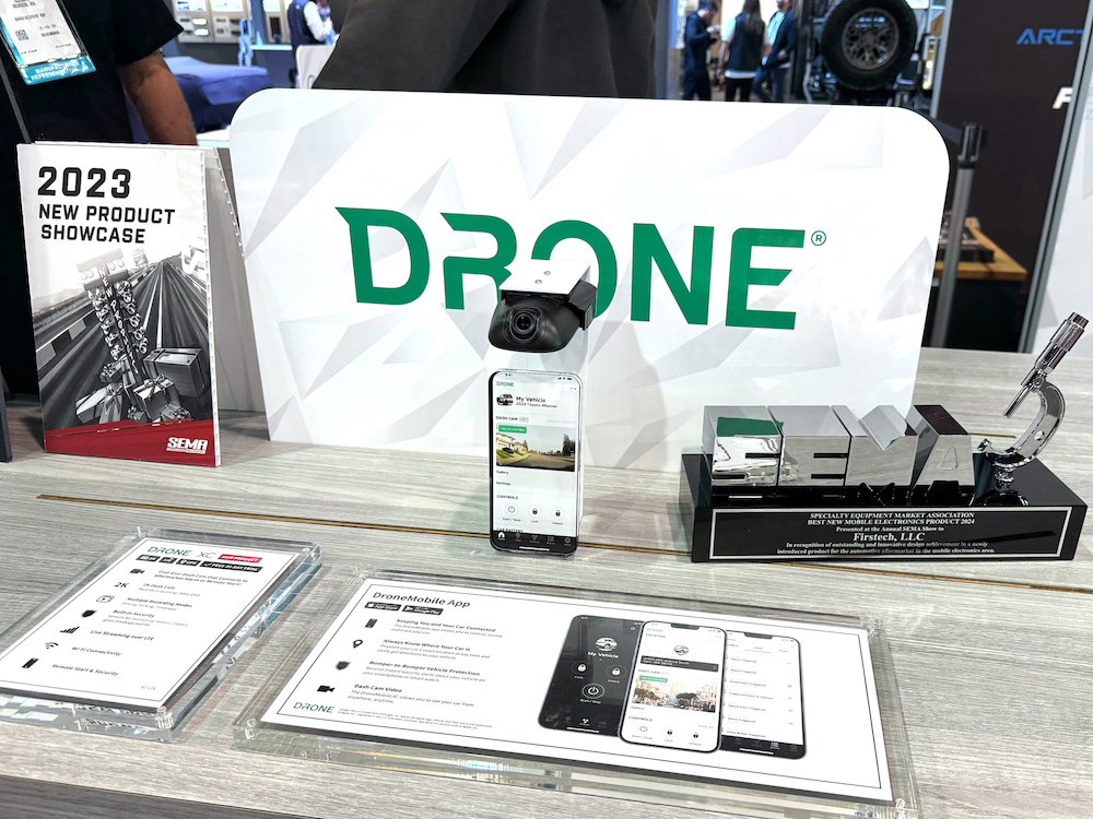 Firstech Wins Best New Product at SEMA 2023 for DroneMobile XC