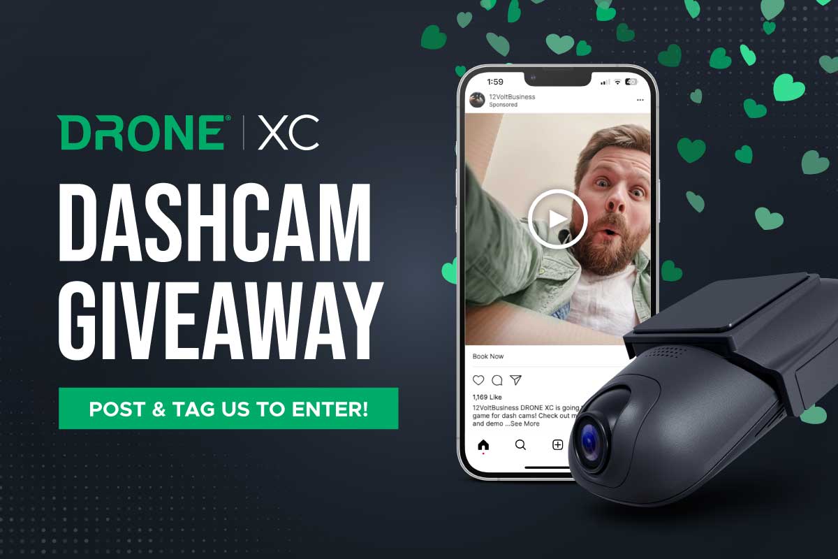Drone XC Dash Cam Giveaway for myFirstech Dealers